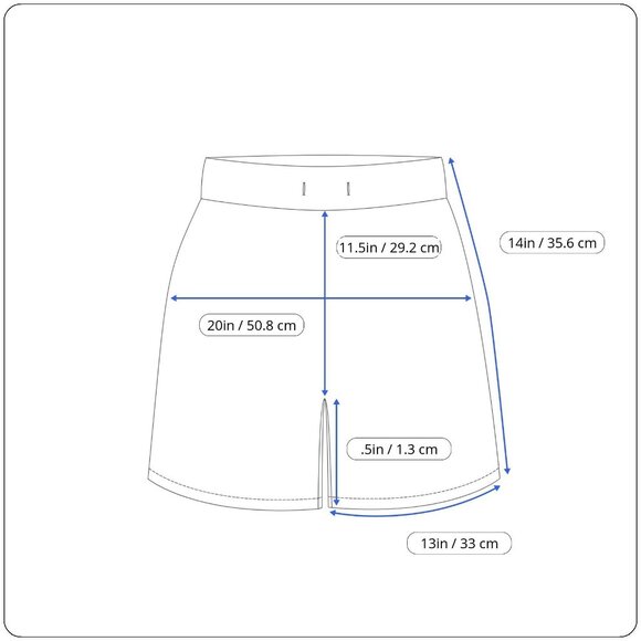 Hang Ten Women’s Cream Drawstring Shorts With Pockets Size L - New - Picture 10 of 10